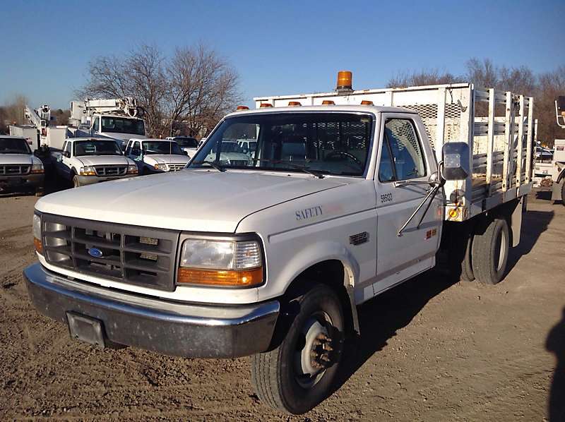 1994 Ford F350 Flatbed Truck For Sale, 76,199 Miles Wright City, MO