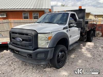 2016 Ford F-450 SD Regular Cab DRW 2WD Flatbed/Service Truck
