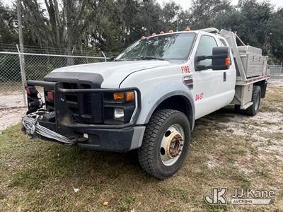 2008 Ford F-450 SD Flatbed/Spray Truck