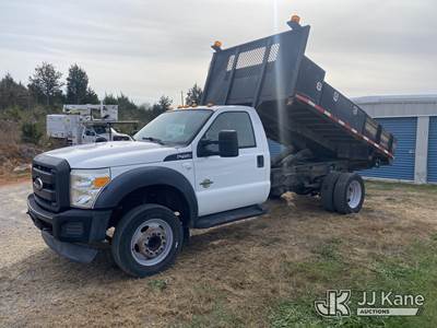 2016 Ford F450 Flatbed/Dump Truck