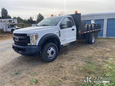 2018 Ford F450 Flatbed Truck