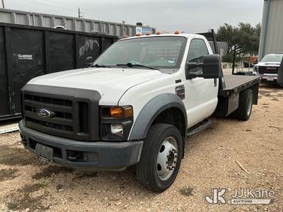 2008 Ford F-450 SD Flatbed Truck