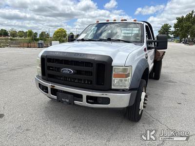 2008 Ford F450 Flatbed Truck