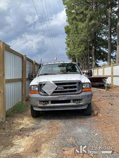 2001 Ford F-450 SD Crew Cab DRW Flatbed Truck