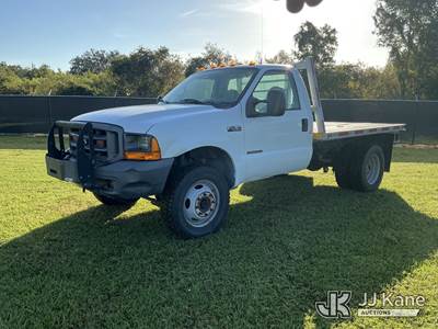 1999 Ford F-450 SD Flatbed Truck