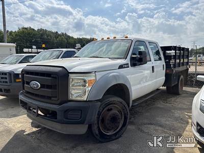 2011 Ford F-450 SD Crew Cab DRW Crew-Cab Stake Truck