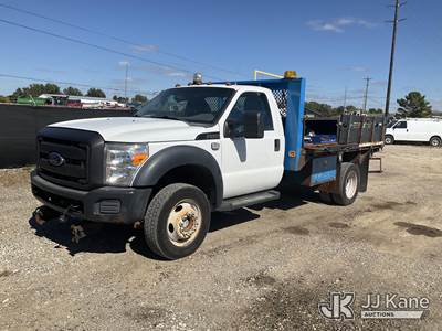 2012 Ford F-450 SD Regular Cab DRW Flatbed/Service Truck