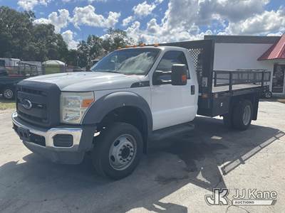 2016 Ford F-450 SD Regular Cab DRW Flatbed Truck