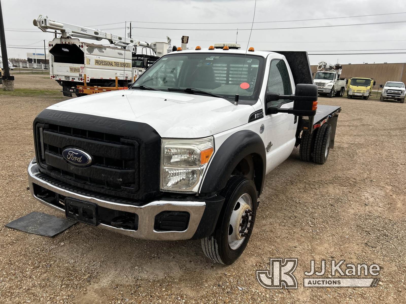 2013 Ford F550 4x4 Flatbed Truck For Sale Waxahachie, TX WT201