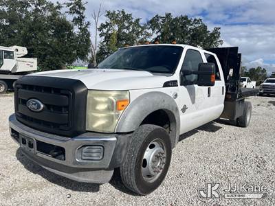 Ford F-550 Flatbed Truck