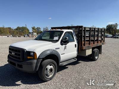 Ford F-550 Flatbed Truck