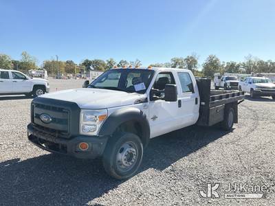 Ford F-550 Flatbed Truck