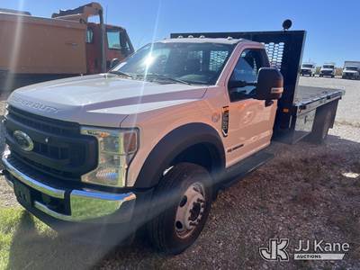2020 Ford F-550 Regular Cab Flatbed Truck