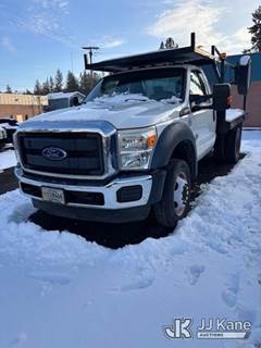 2015 Ford F-550 Flatbed Truck