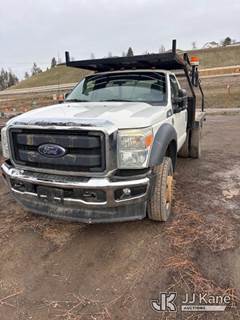 2016 Ford F550 4x4 Flatbed Truck