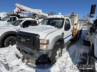 2010 Ford F550 Flatbed Truck