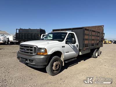 2001 Ford F-550 Regular Cab 2WD DRW Flatbed Truck