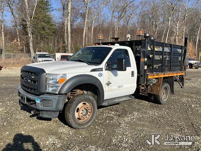 2016 Ford F-550 Flatbed Truck