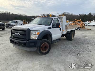 2014 Ford F550 Flatbed Truck
