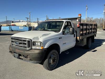 2002 Ford F-550 Flatbed Truck