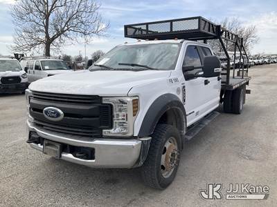 2019 Ford F-550 Crew Cab DRW 4WD Flatbed Truck