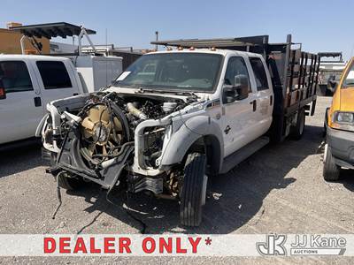 2011 Ford F-550 Crew Cab DRW 4WD Crew-Cab Stake Truck