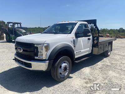 2019 Ford F550 4x4 Flatbed Truck