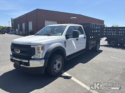 2021 Ford F550 Crew-Cab Stake Truck