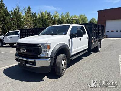 2021 Ford F550 Crew-Cab Stake Truck