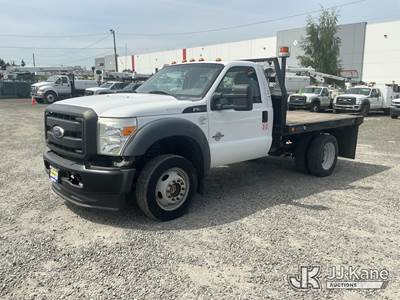 2012 Ford F-550 Flatbed Truck