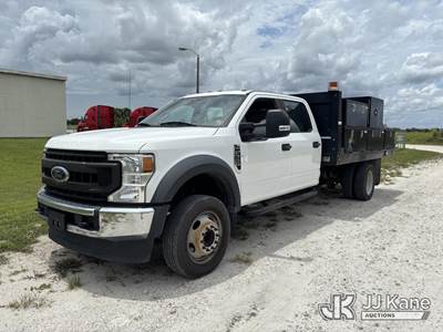 2020 Ford F-550 Crew-Cab Flatbed/Service Truck