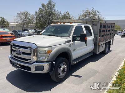 2011 Ford F-550 Crew Cab DRW Stake Truck