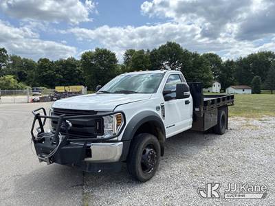 2019 Ford F550 4x4 Flatbed Truck