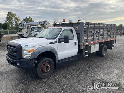 2011 Ford F550 Flatbed Truck