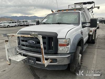 2010 Ford F550 Flatbed Truck