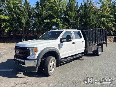 2022 Ford F550 Crew-Cab Stake Truck