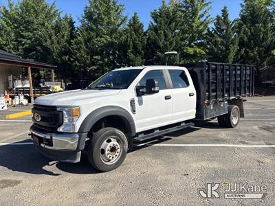 2021 Ford F550 Crew-Cab Stake Truck