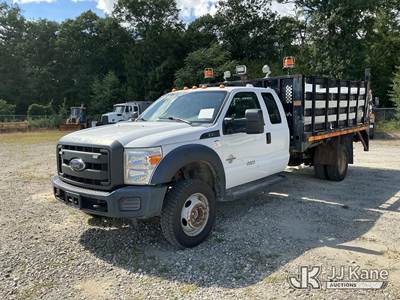 2016 Ford F-550 Extended-Cab Stake Truck