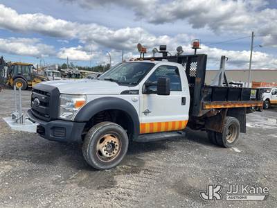 2016 Ford F550 4x4 Flatbed Truck