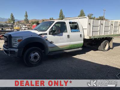 2016 Ford F-550 Crew Cab DRW Crew-Cab Stake Truck
