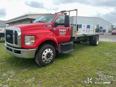 2019 Ford F-650 Flatbed Truck