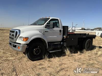 2011 Ford F-750 Flatbed Truck