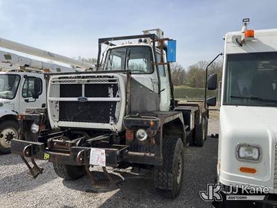1989 Ford LTS8000 6x6 Flatbed Truck