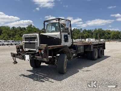 1988 Ford LTS8000 6x6 T/A Flatbed Truck