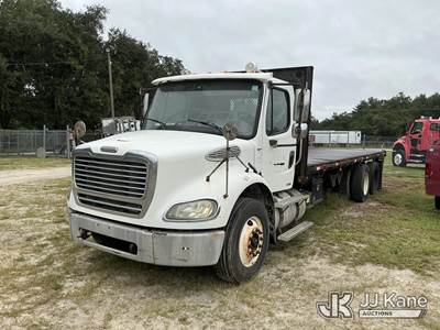 2007 Freightliner M2 112 T/A Flatbed Truck