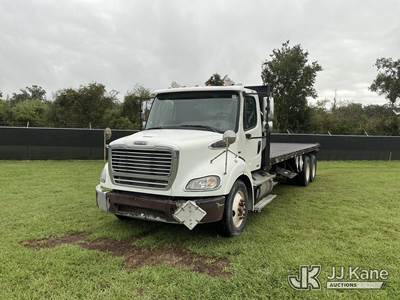 2012 Freightliner M2 112 T/A Flatbed Truck