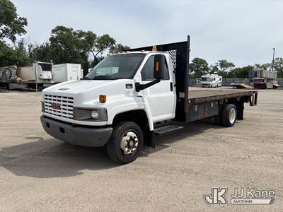 2009 GMC C5500 Flatbed Truck