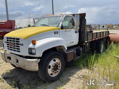 1999 GMC C6H042 Flatbed Truck