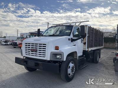 2003 GMC C7500 Dump Flatbed Truck