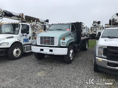 2001 GMC C7500 Flatbed Truck